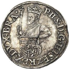 1/2 Daalder `Ecu des Etats` - Brabant Revolt