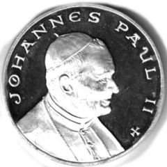 Medal - Pope John Paul II visit to Austria