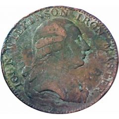 1/2 Penny Warwickshire – Wilkinson / Forge