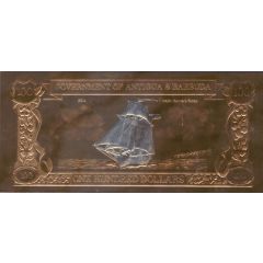 100 Dollars Sailing Ships