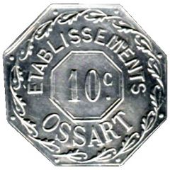 10 Centimes - Etablissements Ossart - Montpellier [34]