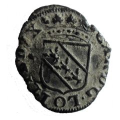 Liard with entwined Cs - Charles IV