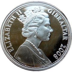5 Pounds - Elizabeth II Grave Stones