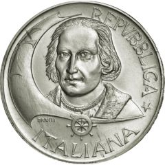 500 Lire Colombo - The landing
