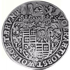 1 Thaler - Volrat VI, Jobst II, Wolfgang III and Bruno III