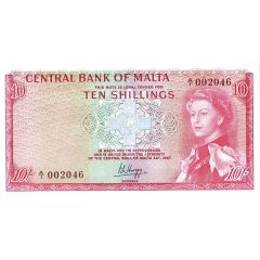 10 Shillings - Elizabeth II
