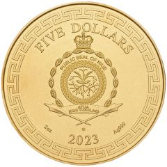 5 Dollars - Charles III Chinese Qing Dynasty