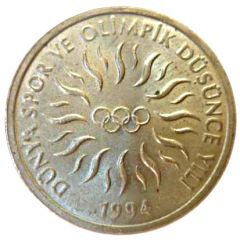 10 000 Lira 1994 Olympics