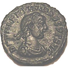 Follis - Valentinianus II VOT X MVLT XX