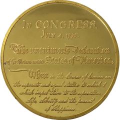 Medal - Declaration of Independence District of Columbia, Washington