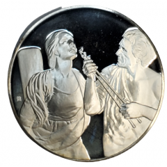 Medallic History of Dentistry Saint Apollonia