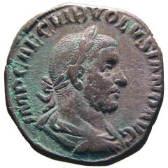 Sestertius - Volusianus P M TR P IIII COS II P P S C