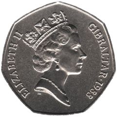 50 Pence - Elizabeth II Christmas