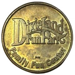 Game Token - Dixieland Fun Park Fayetteville, Georgia