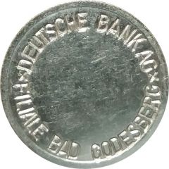 Safe deposit token - Deutsche Bank Bad Godesberg Bode-Panzer A.G.