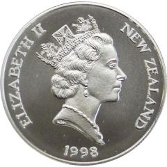10 Dollars - Elizabeth II 3rd Portrait, Kiwi