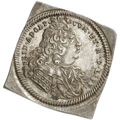 1/4 Thaler - Frederick Adolphus 46th Birthday, Klippe