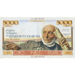 5000 Francs `La Réunion`