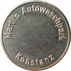 Car Wash Token - Marti`s Autowaschpark Konstanz