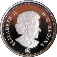 5 Cents - Elizabeth II 4th portrait, Silver Proof Issue