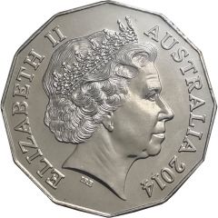 50 Cents - Elizabeth II 4th Portrait