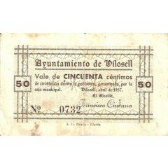 50 Céntimos El Vilosell