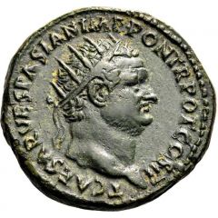 Dupondius - Titus ROMA S C, Roma