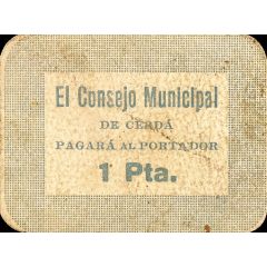 1 Peseta Cerdá
