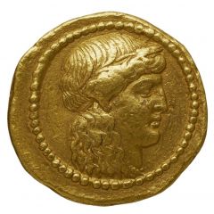 Aureus Mussidia: Lucius Mussidius Longus, L·MVSSIDI LONGI