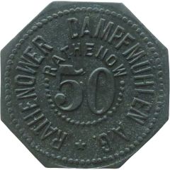 50 Pfennigs - Rathenow Rathenower Dampfmühlen A.G.
