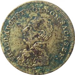 Rechenpfennig - Frederick Augustus I