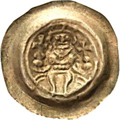 Denier Bracteate - Wencezlaus II medium