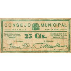 25 Céntimos Selgua