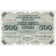500 Rubļi