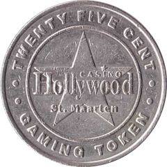 25 Cent Gaming Token - Casino Hollywood St. Maarten