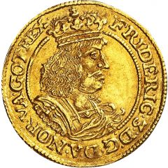 1 Ducat - Frederik III