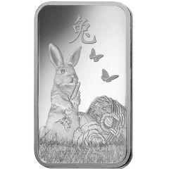 1 oz Silver PAMP - Year of the Rabbit