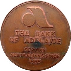 Medal - 10th Australian Scout Jamboree Bank Of Adelaide