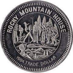 Trade Dollar - Rocky Mountain House, Alberta