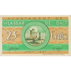 25 Céntimos Vilassar de Dalt