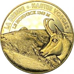 Jeton touristique - Monnaie de Paris - La Besse - Hautes-Vosges Le Hohneck - 1363m
