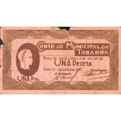 1 Peseta Tobarra