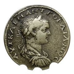 Æ40 - Gordian III ΛΟΛ ΞΕΝΟΦΙΛΟϹ ΑΡΧ Α ΤΟ Β ΤΗΜΕΝΟΘΥΡΕΥϹΙ