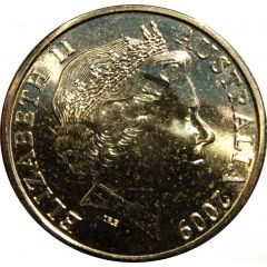 1 Dollar - Elizabeth II 4th Portrait - 200 Years of Postal Services in Australia