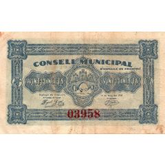 25 Céntimos Espluga de Francolí