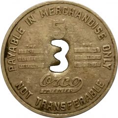 5 Cents - The New River Company Carlisle, West Virginia