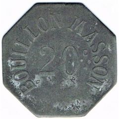 20 centimes - Bouillon Masson Paris 75