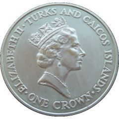 1 Crown - Elizabeth II The 90th Birthday of the Queen Mother