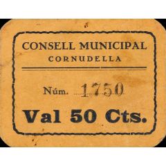 50 Céntimos Cornudella de Montsant