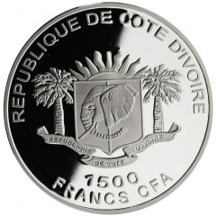 1500 Francs CFA Temple of Artemis